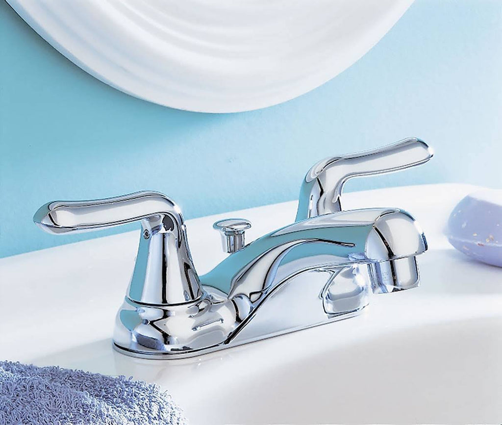 Centerset Bathroom Faucet Polished Chrome L9645