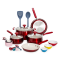 23 Piece Non-Stick Ceramic Aluminum Cookware Set V8772