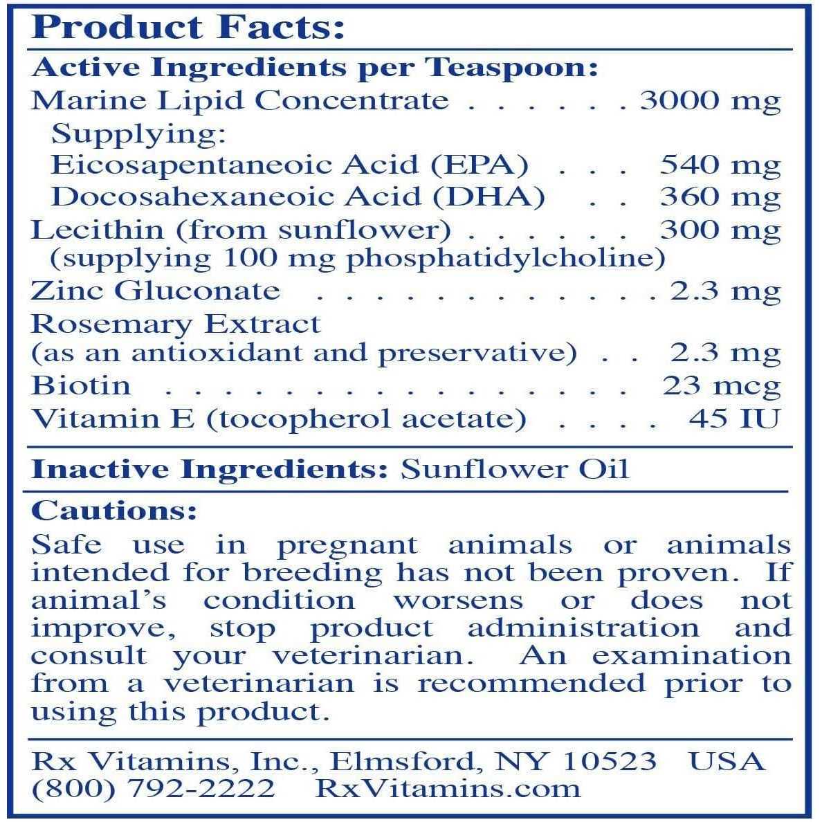 Pet EFA Supplement W916978