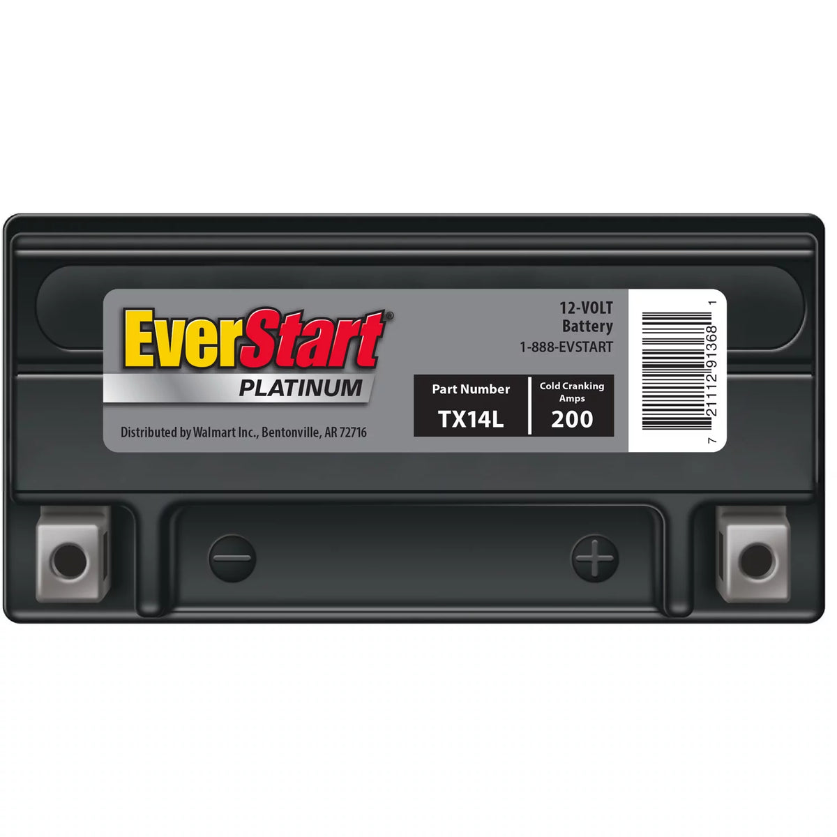 AGM Power Sport Battery Group Size TX14L 12 Volt 200 CCA Z96085