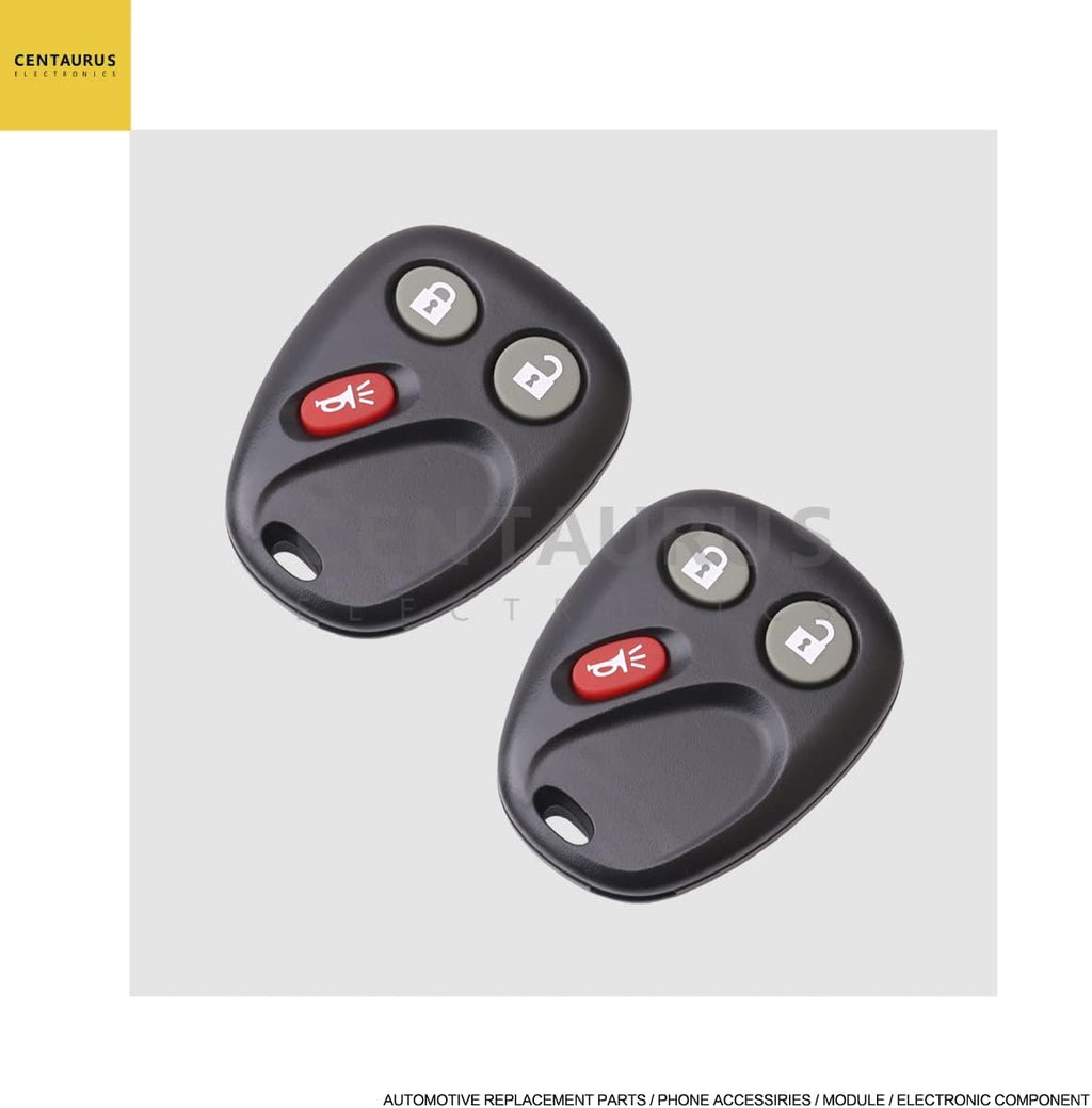 Car Key Fob Keyless Entry Remote 3 Button Pack of 2 M7071