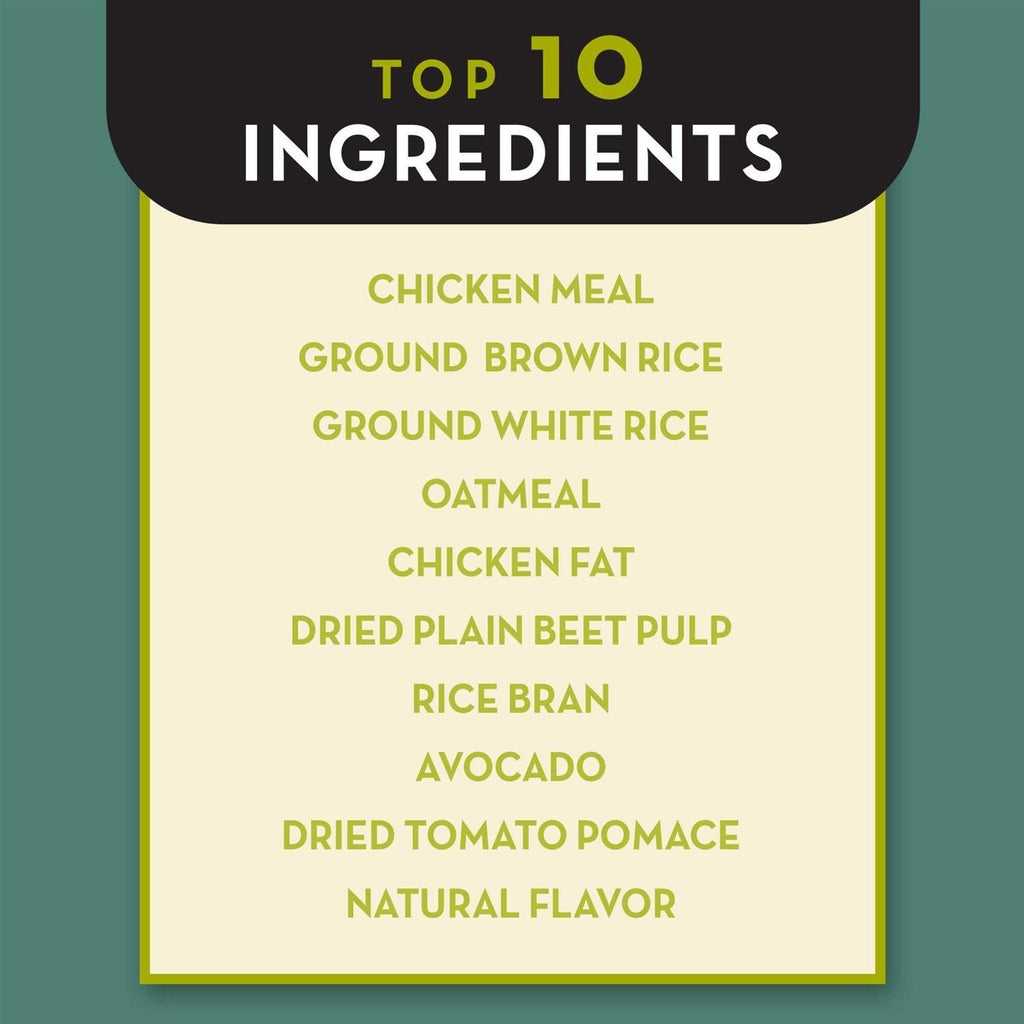 Natural Chicken Meal & Brown Rice Small Breed Adult Dog Food G21705