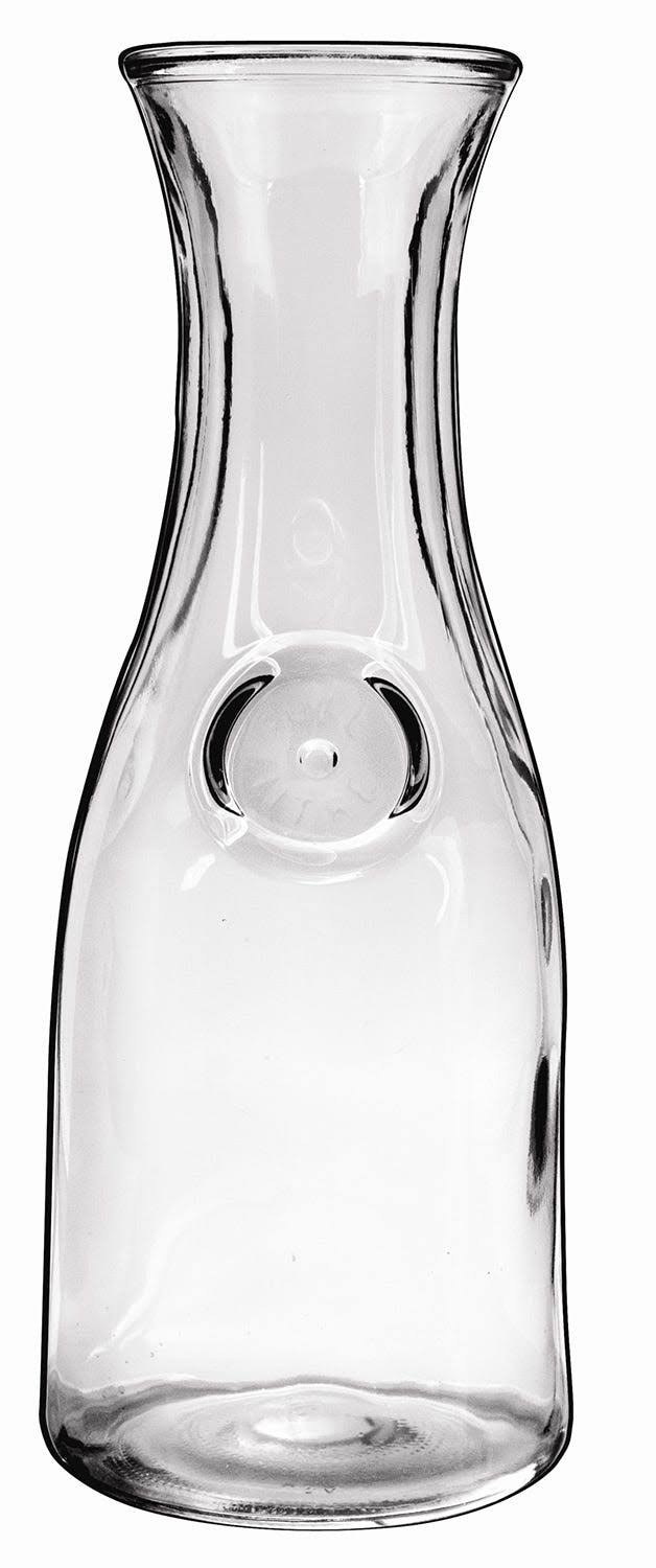 Glass Carafe 1 Liter Clear S48963