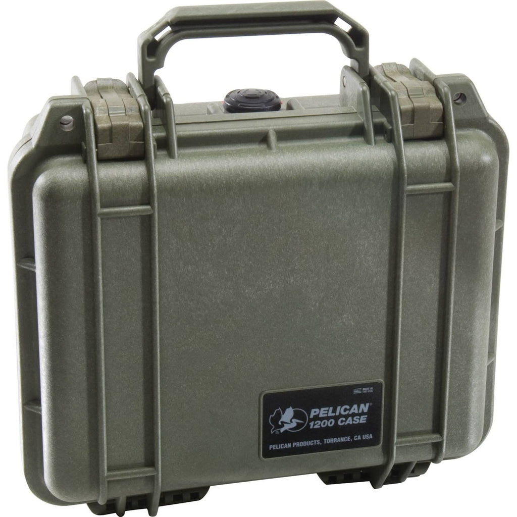 Small Shipping Case with Foam Olive Drab Green N5279