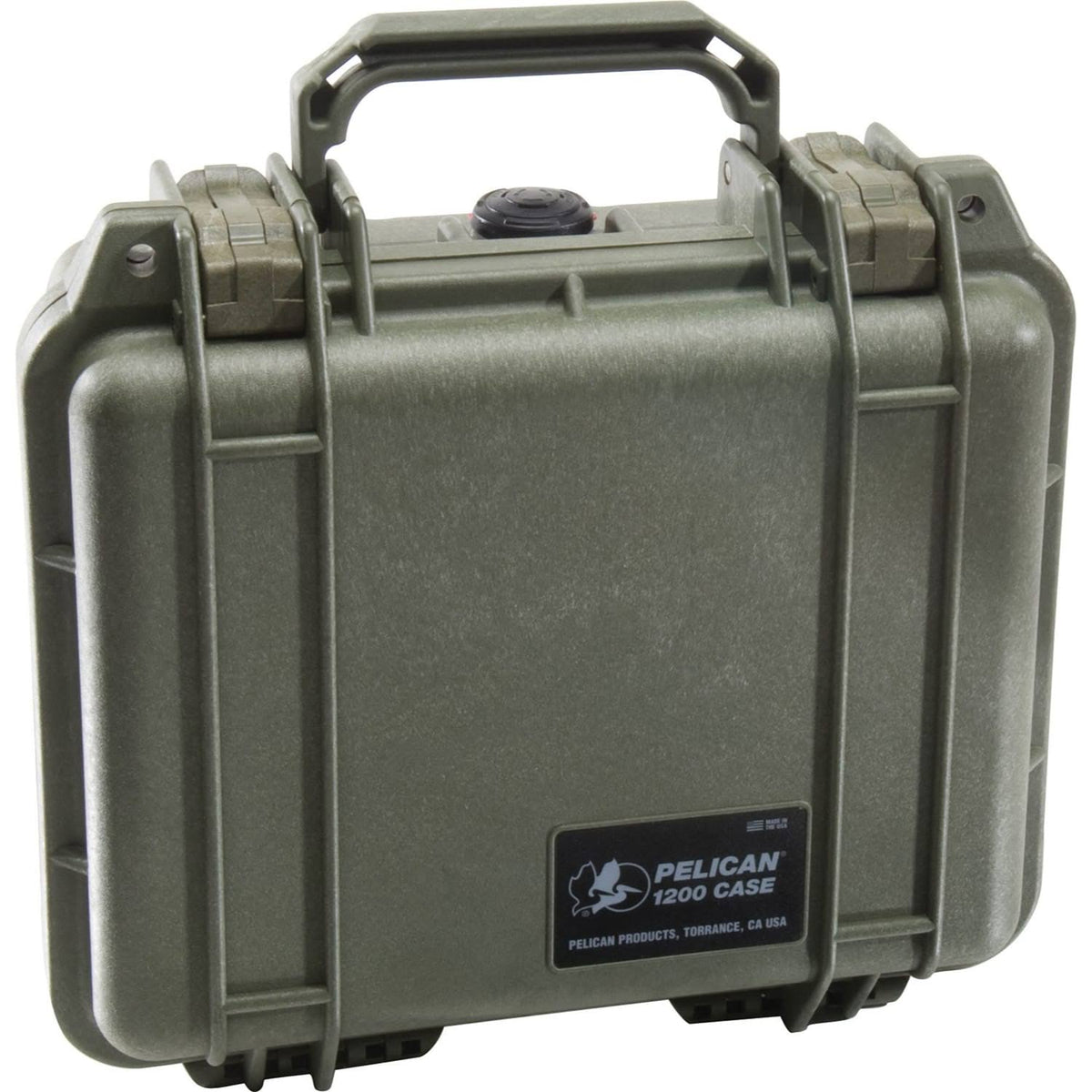 Small Shipping Case with Foam Olive Drab Green N5279