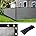 Black 6' x 50' Fence Privacy Screen with Grommets D16479