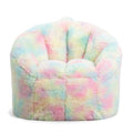 Leopard Print Super Soft Fur Bean Bag Chair M37969