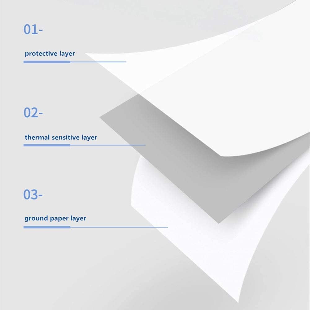 Thermal Receipt Paper 3 1/8 x 230ft 4 Rolls X16933