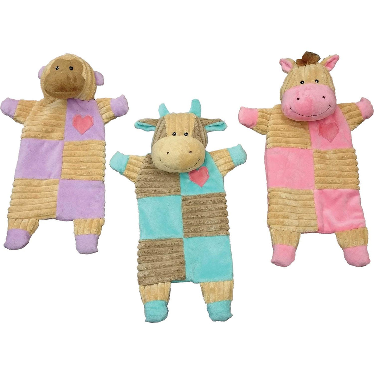 Crinkle Squeaky Plush Dog Toy X253183
