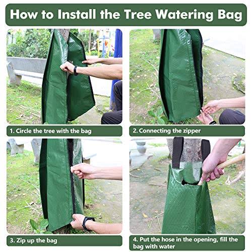 3 Pack 20 Gallon Slow Release Tree Watering Bag T242790