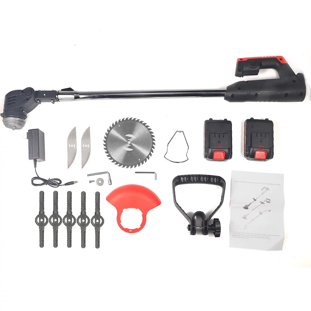 Cordless Electric Weed Eater Lawn Edger Grass String Trimmer A19308