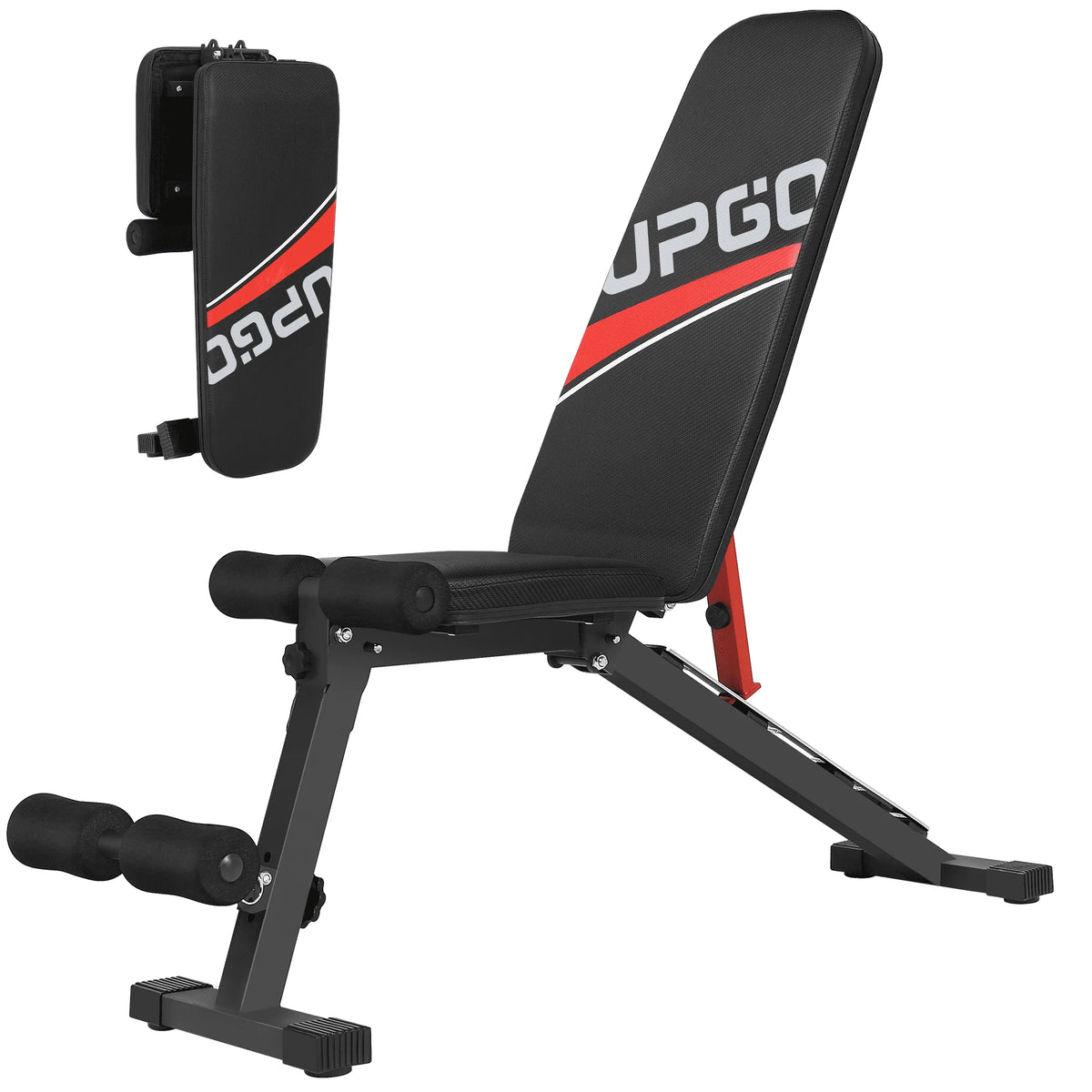 Adjustable Weight Bench 660lbs Capacity Foldable C542