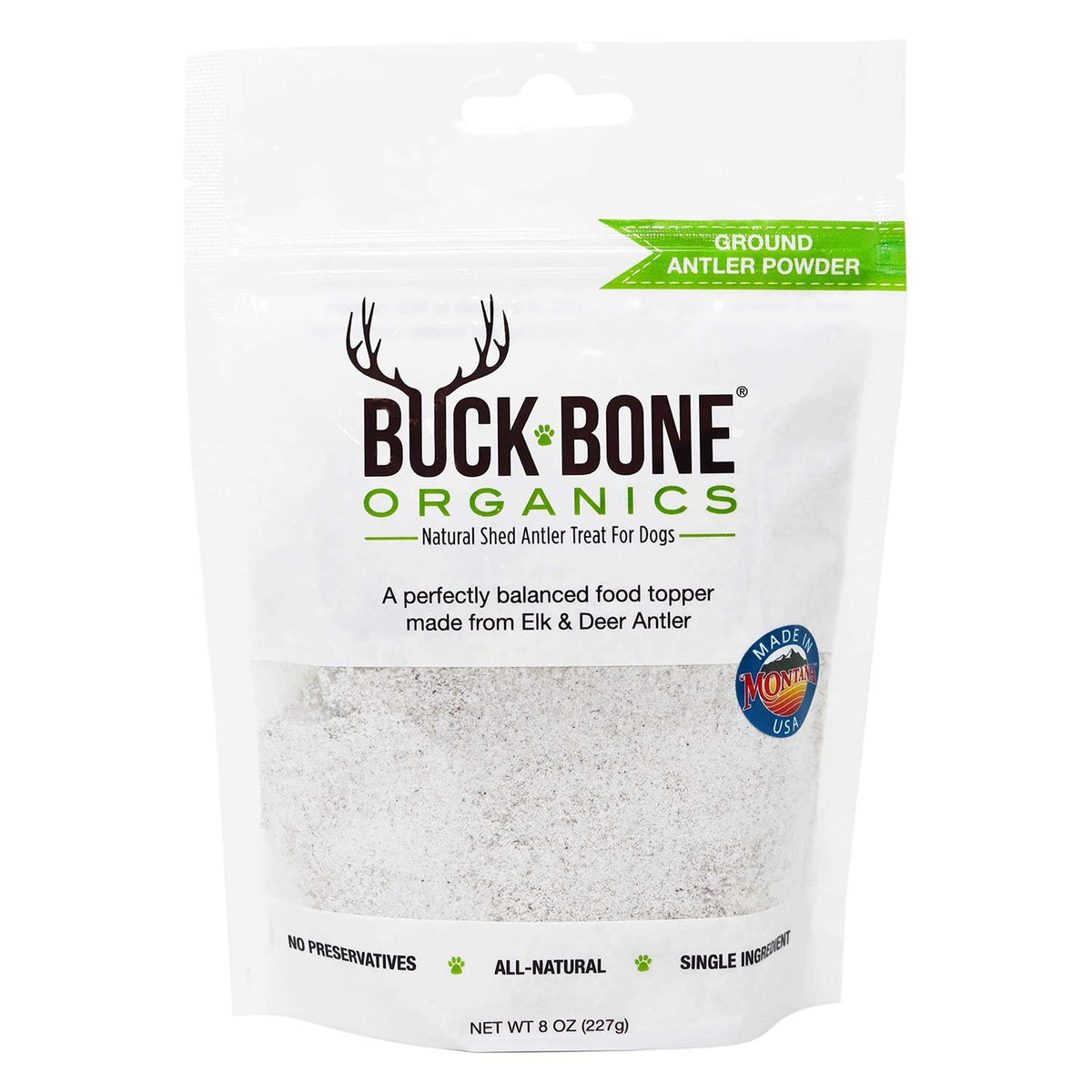 Ground Wild Elk and Deer Antler Powder for Dogs J9595