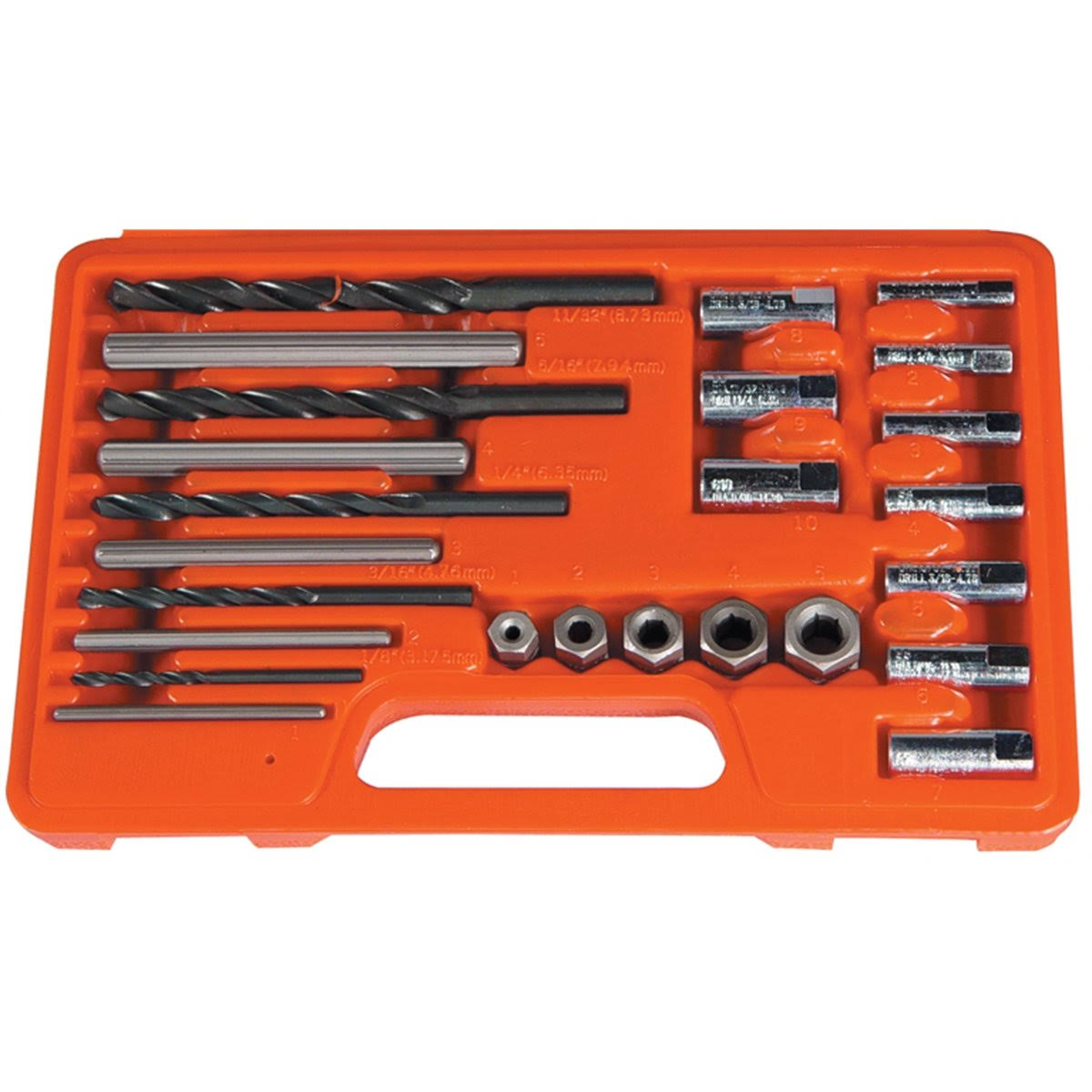 25-Piece Drill Guide Set and Screw Extractors V201612