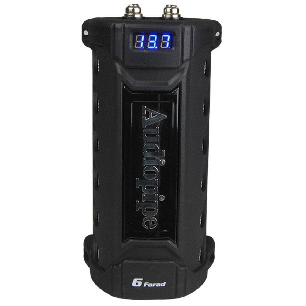 Black 6 Farad Capacitor with Digital Display H191