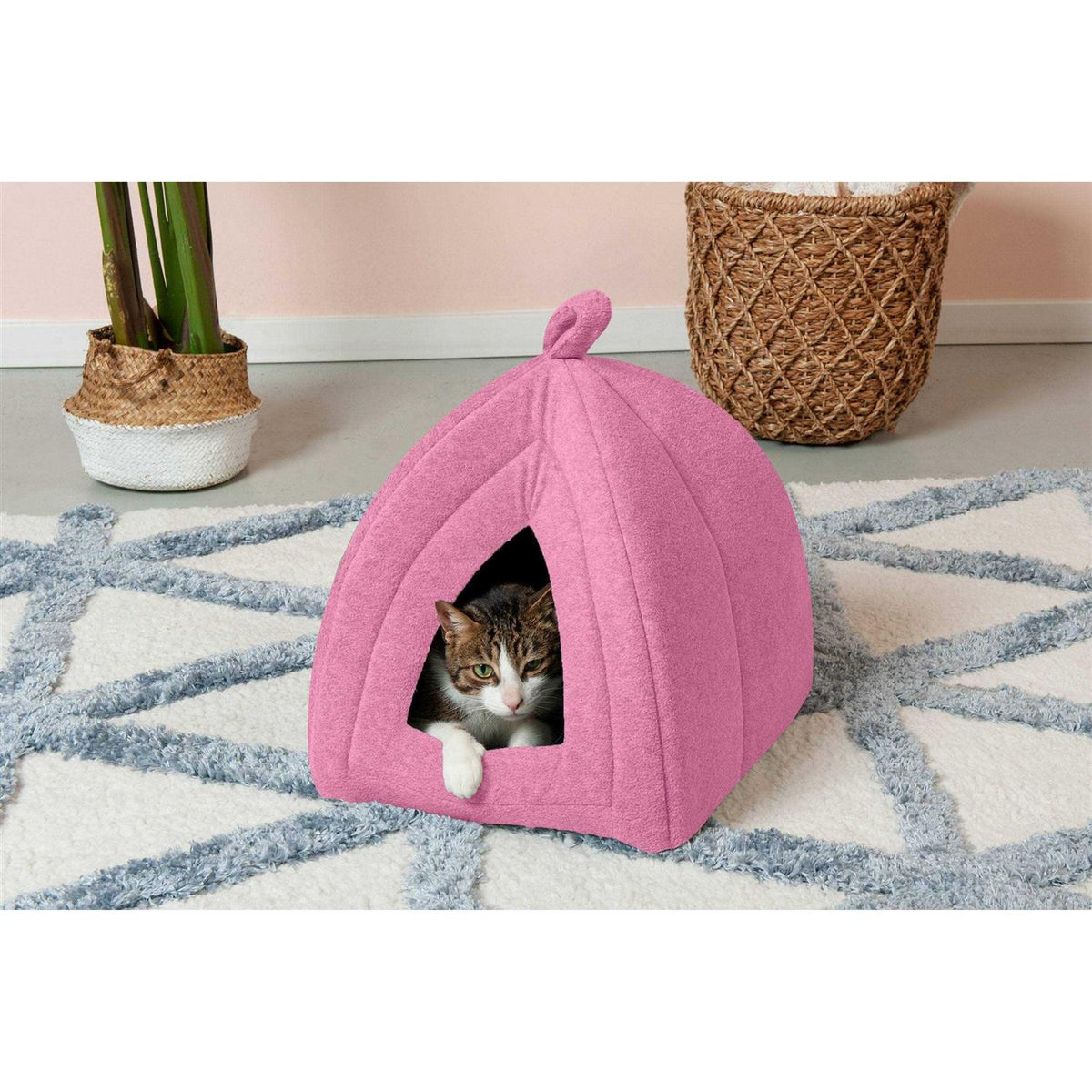 Fleece Pet Bed Tent C7226