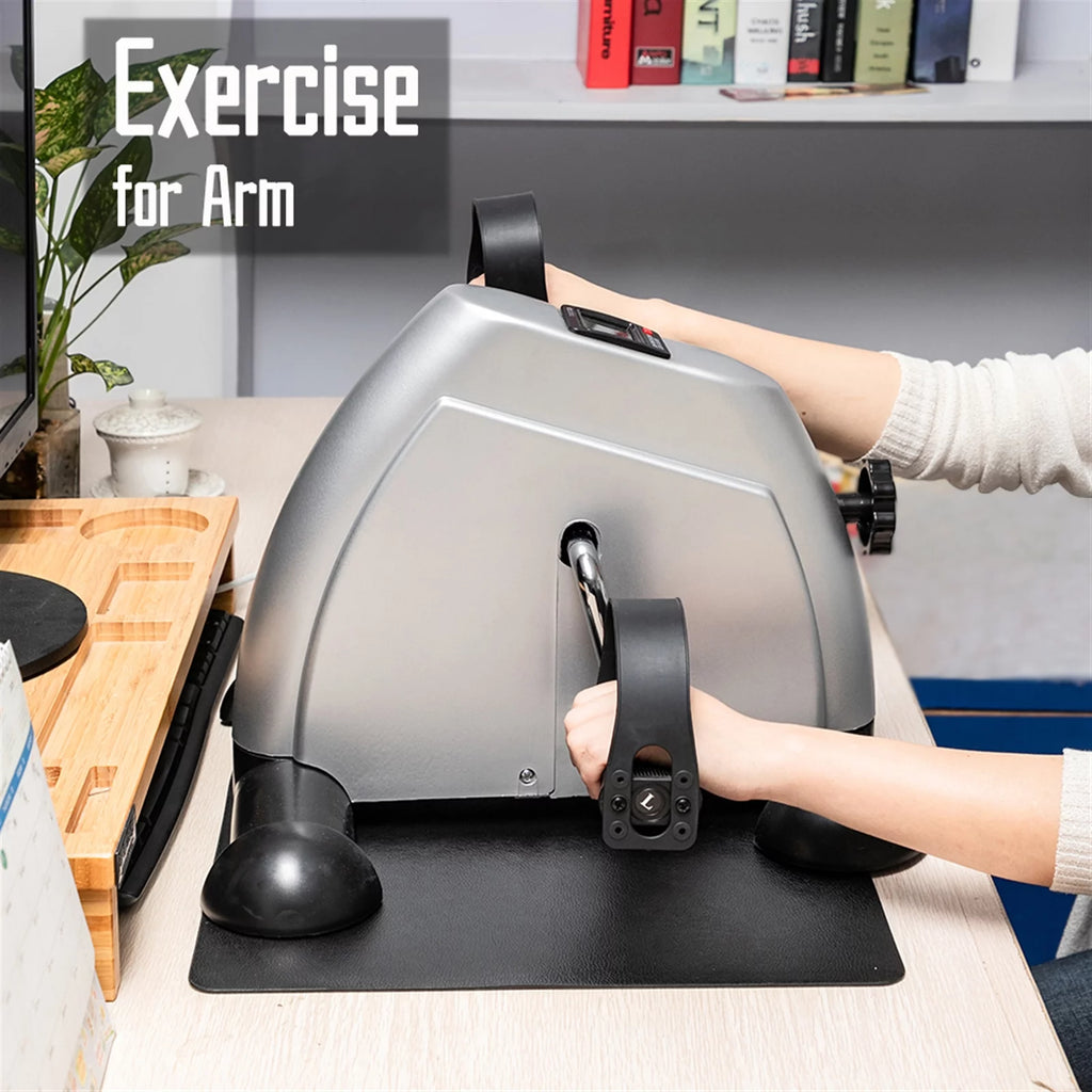 Under Desk Exercise Bike with LCD Monitor V22316