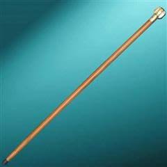 Wood Brass Cane Z157