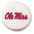 White Vinyl Spare Tire Cover O529