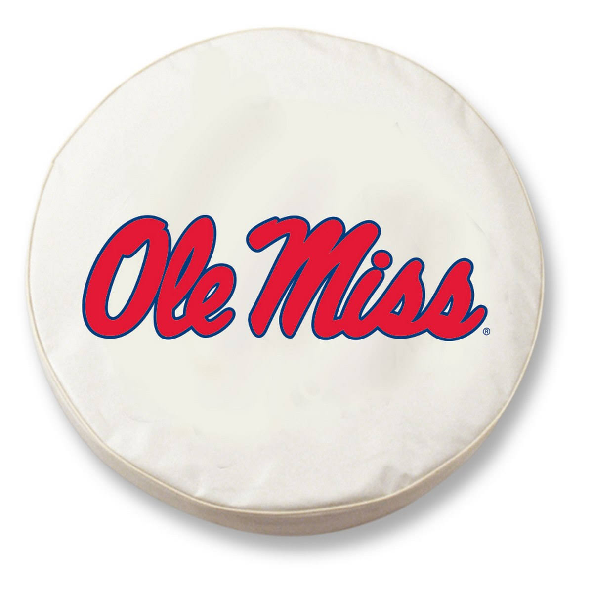 White Vinyl Spare Tire Cover O529