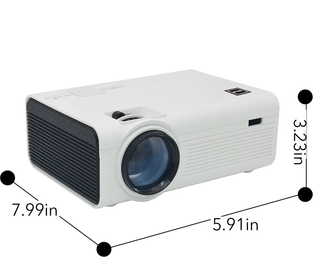 White LCD Home Theater Projector M9447