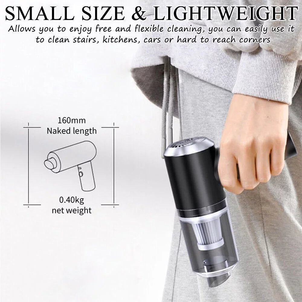 Cordless Handheld Wet Dry Vacuum Cleaner Q90329