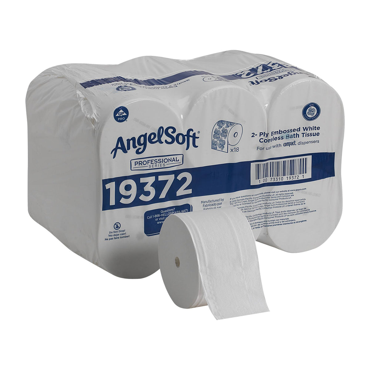 2-Ply White Bath Tissue K7365