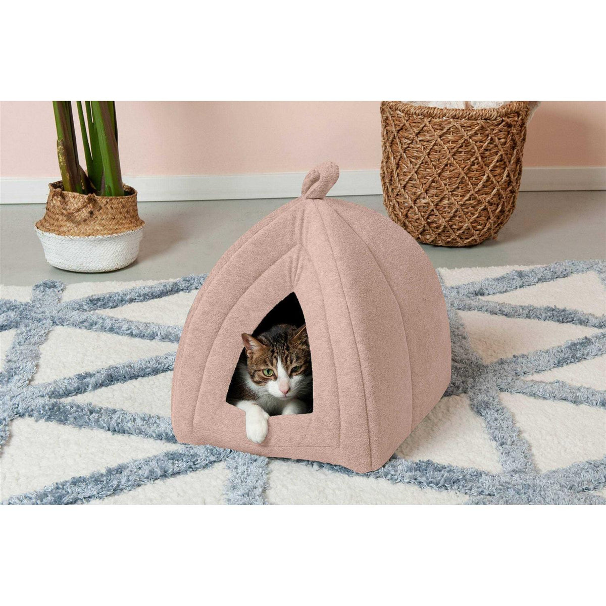 Fleece Pet Bed Tent C7226