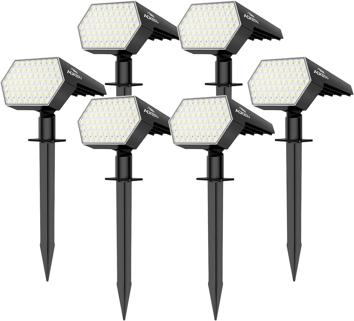 Solar Spot Lights Outdoor Waterproof 6 Pack X641
