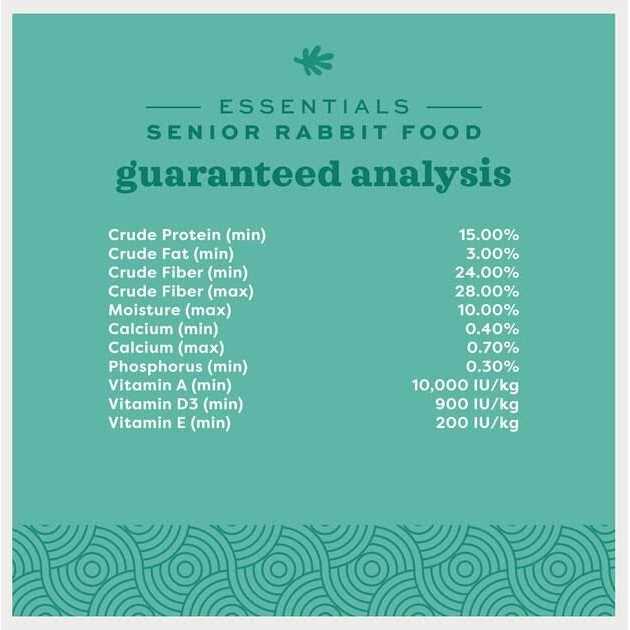 Senior Rabbit Food U571