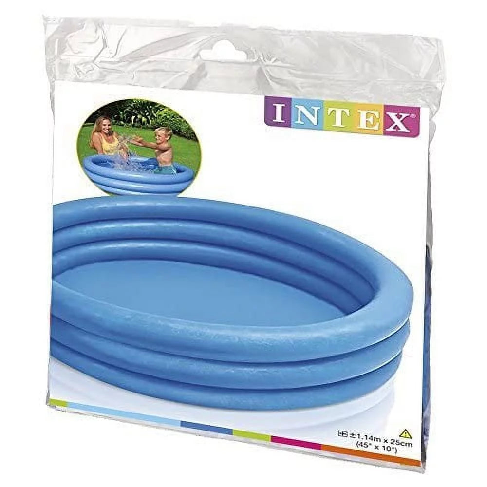 Blue Inflatable Kiddie Pool Y8181