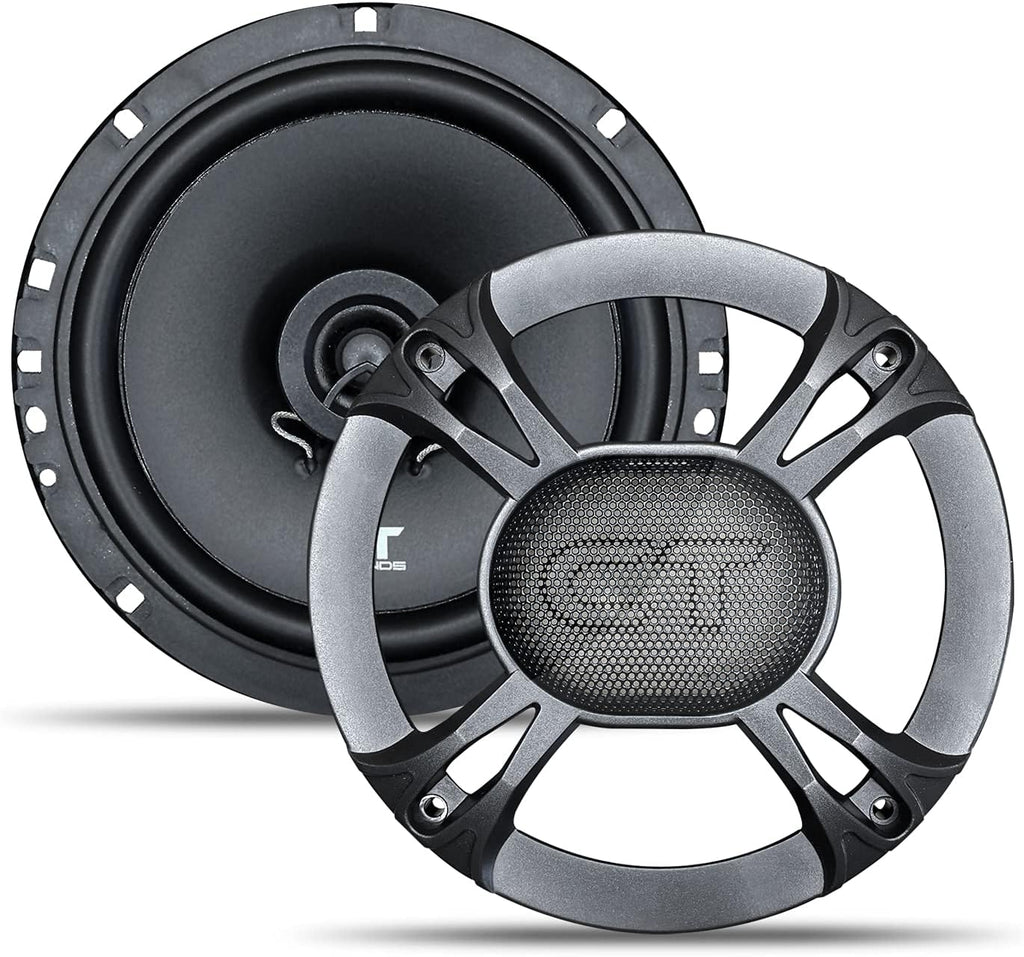 6.5 Inch Coaxial Car Speakers, Pair Pack of 2 C699604