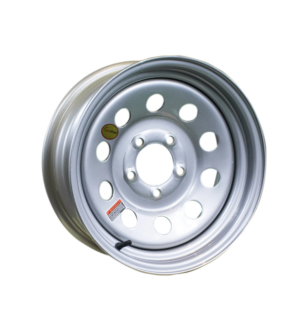 Silver Modular Steel Trailer Wheel 15 X 6 Rim 5 on 4.5 H23860