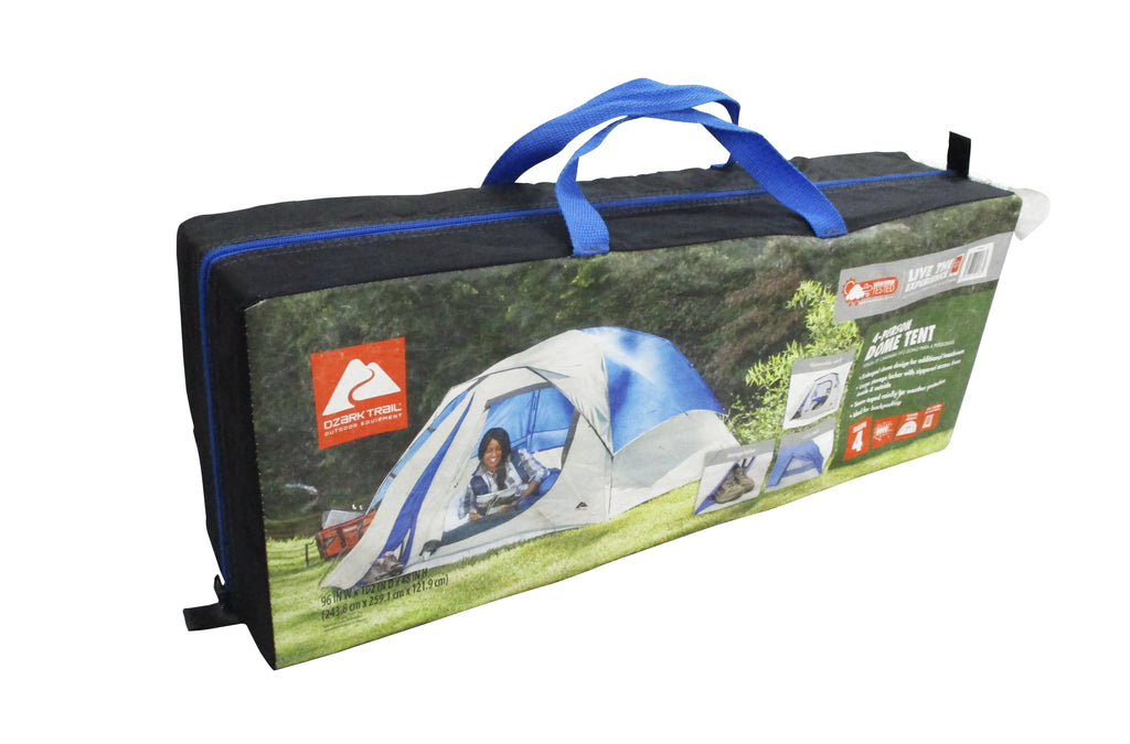 4 Person Camping Dome Tent J7340