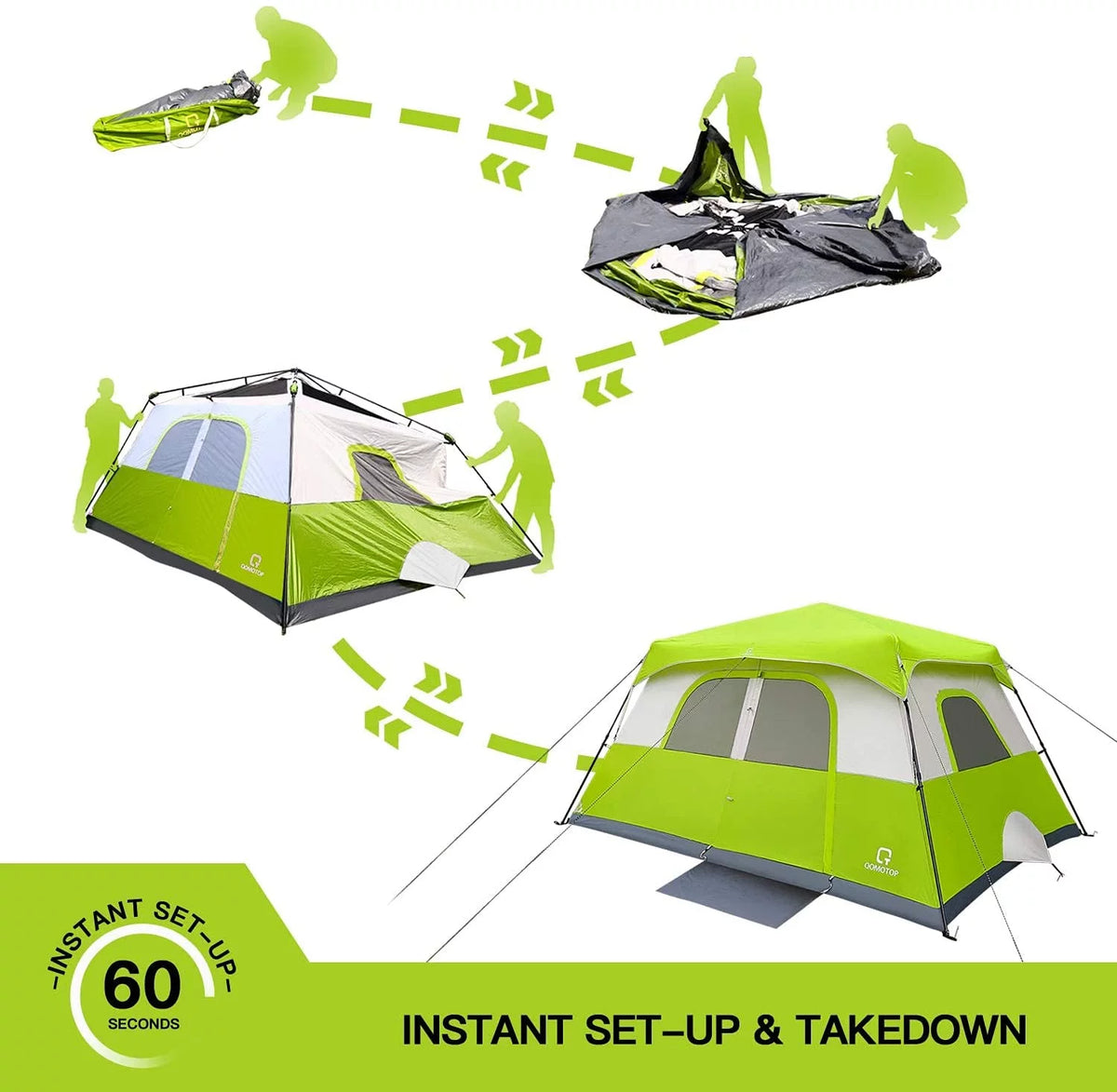 8 Person Instant Waterproof Camping Tent Q3297
