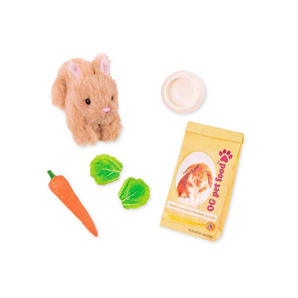 Mini Plush Pet Bunny 18 Accessory Set C405474