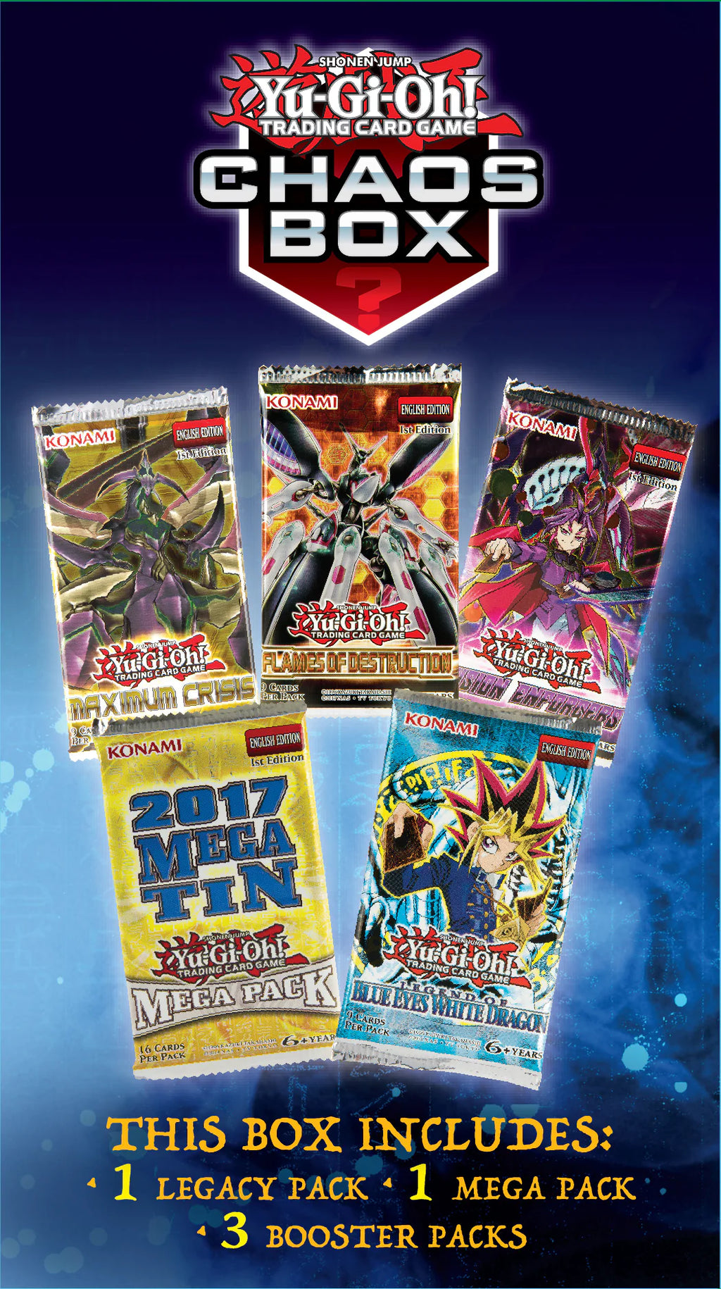 Trading Card Games 3 Booster Packs L96827