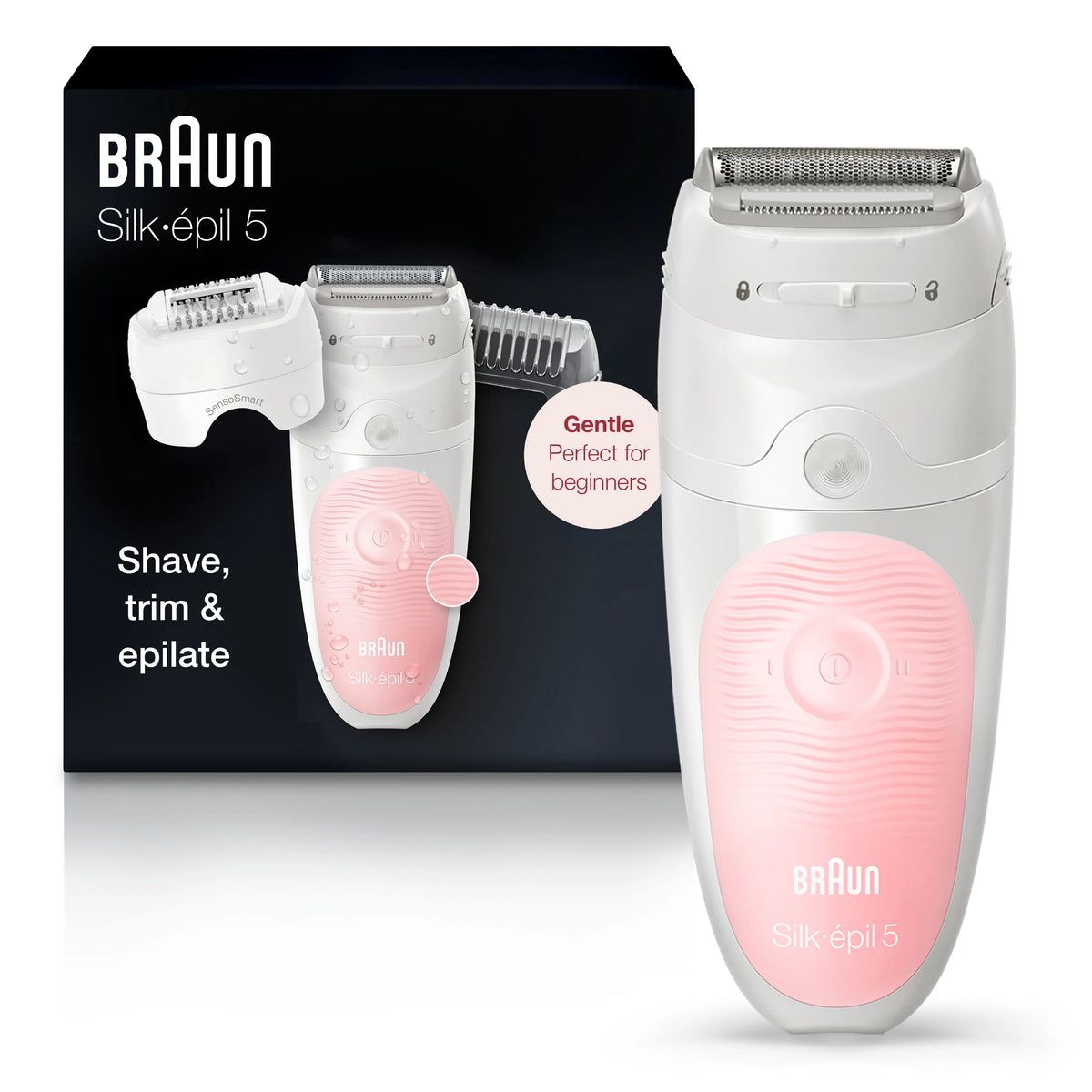 White Pink Epilator G3501