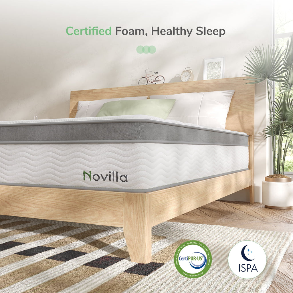 10 Memory Foam Pocket Spring Hybrid Mattress R164