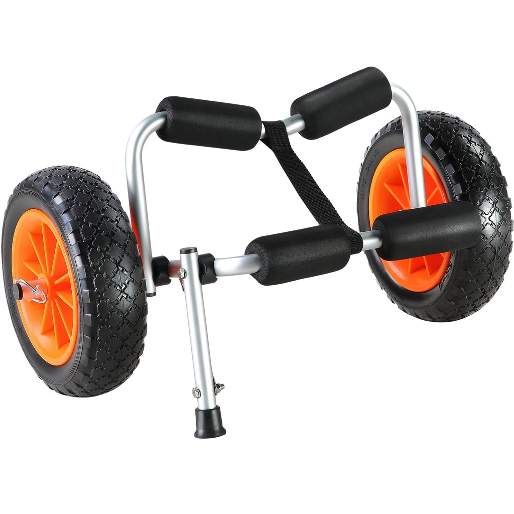Foldable Kayak Cart with 10'' Solid Tires Z4131