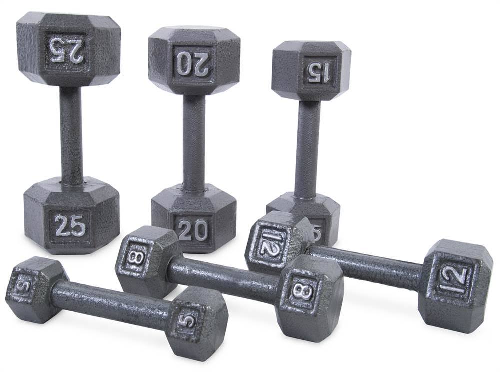 Cast Iron Hex Dumbbell 15 lb S765067