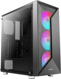 Mid-Tower ATX Gaming Case with Tempered Glass Side Panel E505