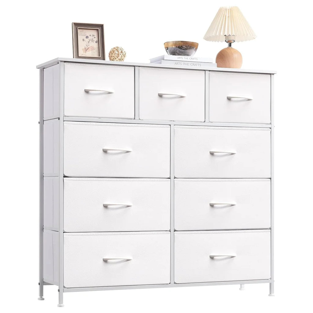 9 Drawer Fabric Storage Dresser J92292