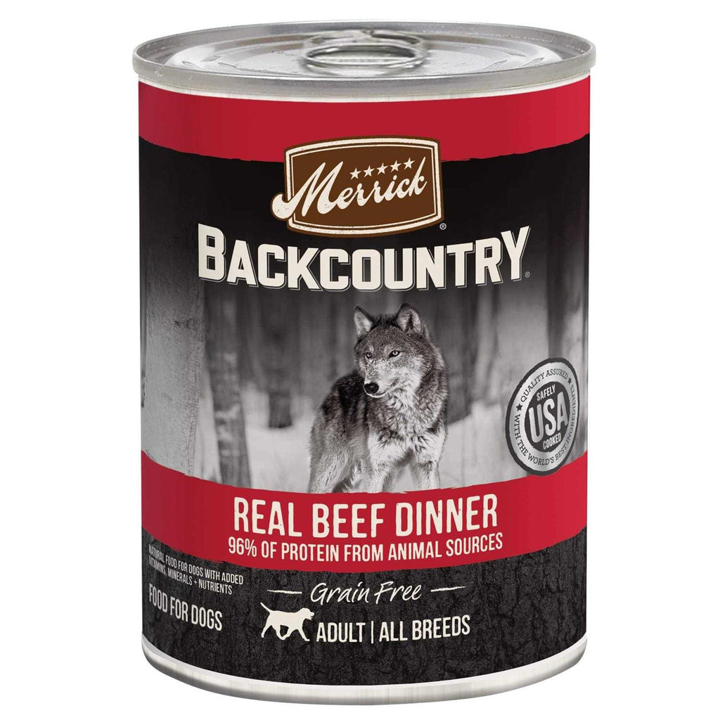 96% Real Beef Grain Free Canned Dog Food Q463