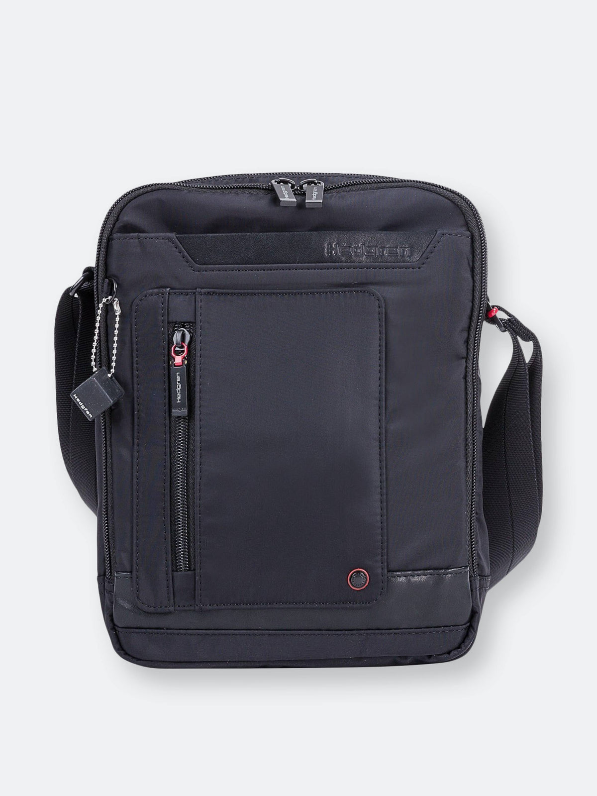 Black Vertical Crossover Messenger P31422