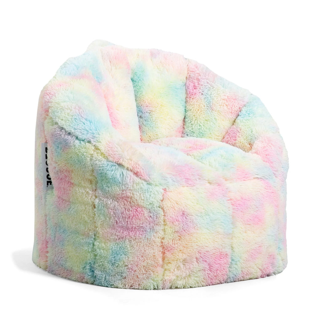 Leopard Print Super Soft Fur Bean Bag Chair M37969