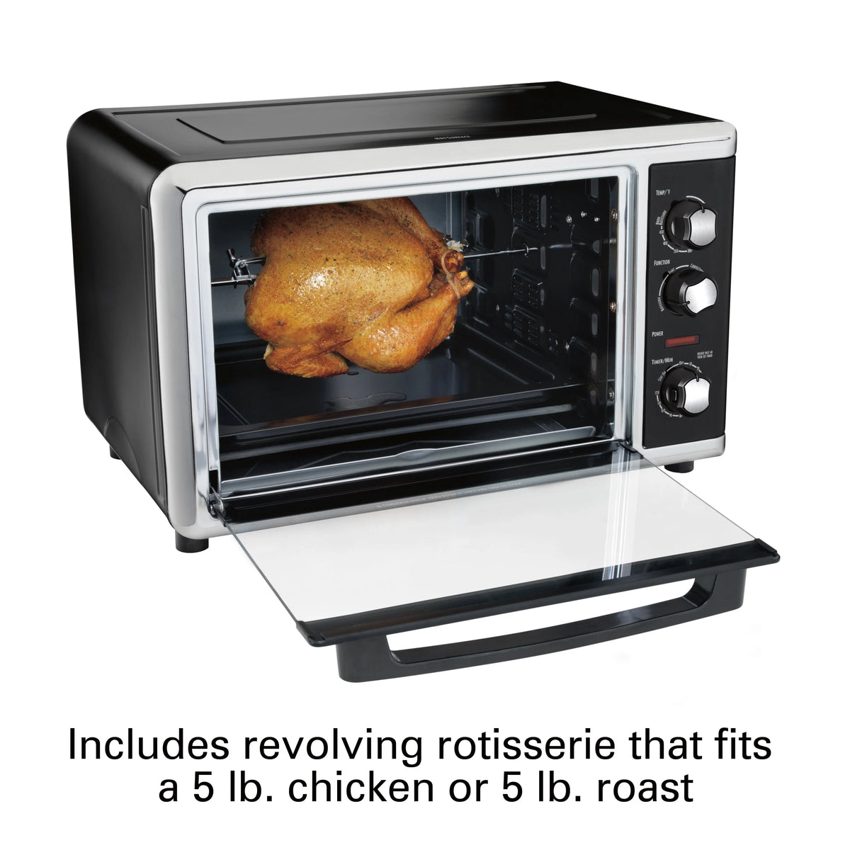 Countertop Oven with Convection and Rotisserie, Extra Large Capacity, Silver M7701