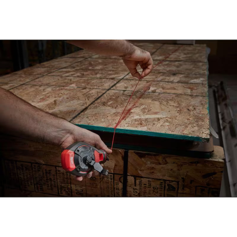 100 ft. Chalk Reel Kit with Red Chalk A34154