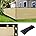 Black 6' x 50' Fence Privacy Screen with Grommets D16479
