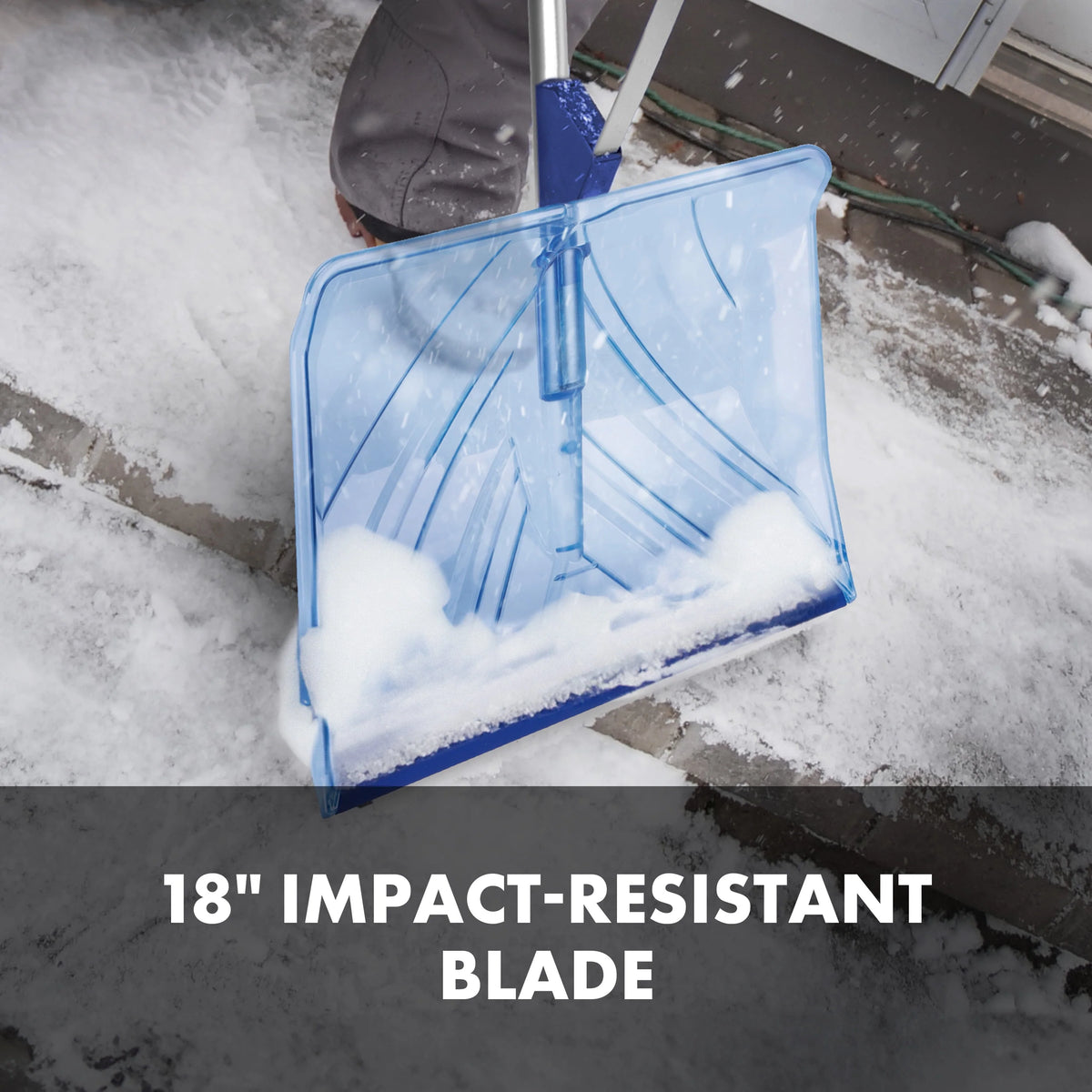 18-inch Spring Assisted Snow Shovel D36052